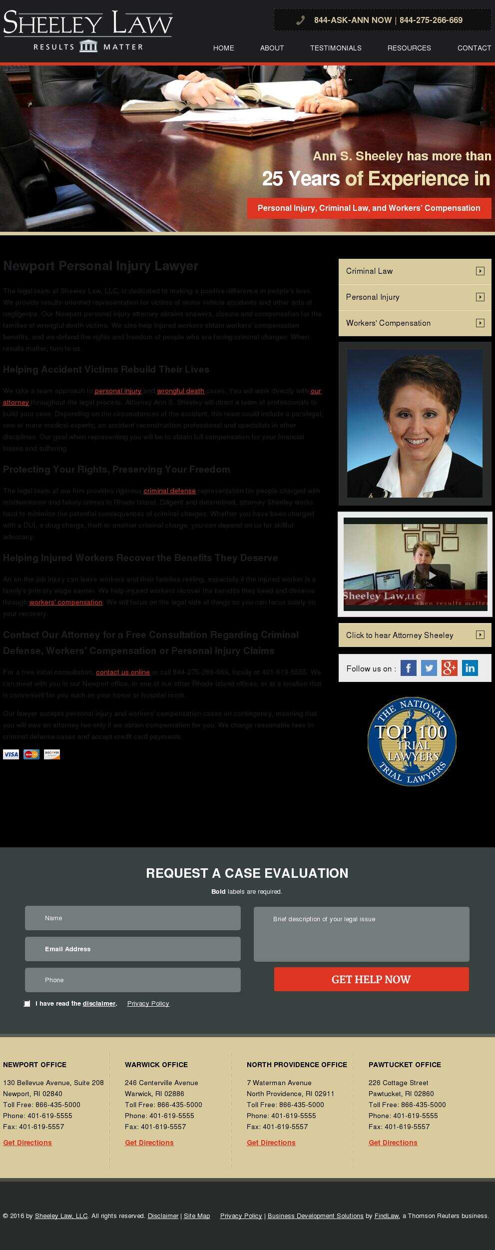 Sheeley Law, LLC - Pawtucket RI Lawyers