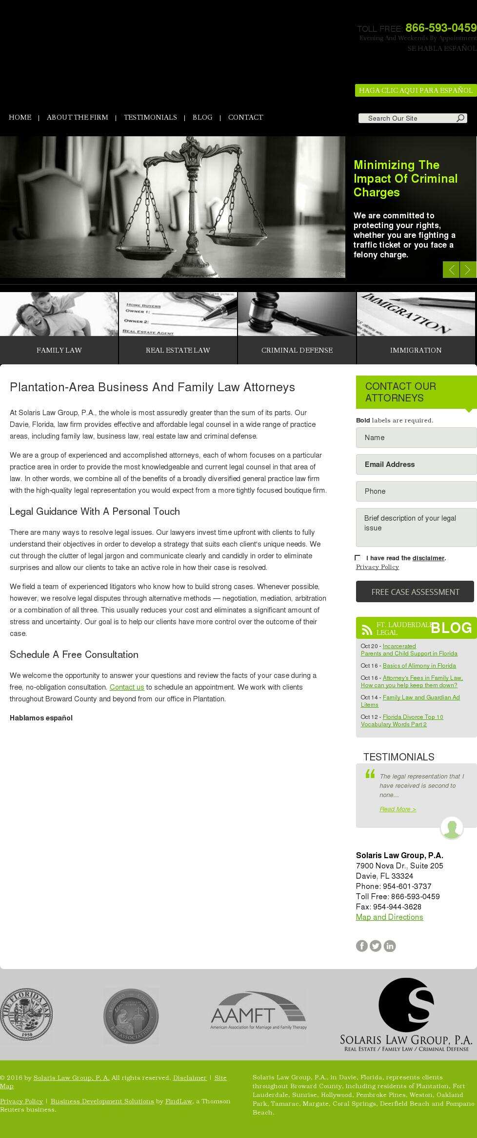 Solaris Law Group, P. A. - Davie FL Lawyers