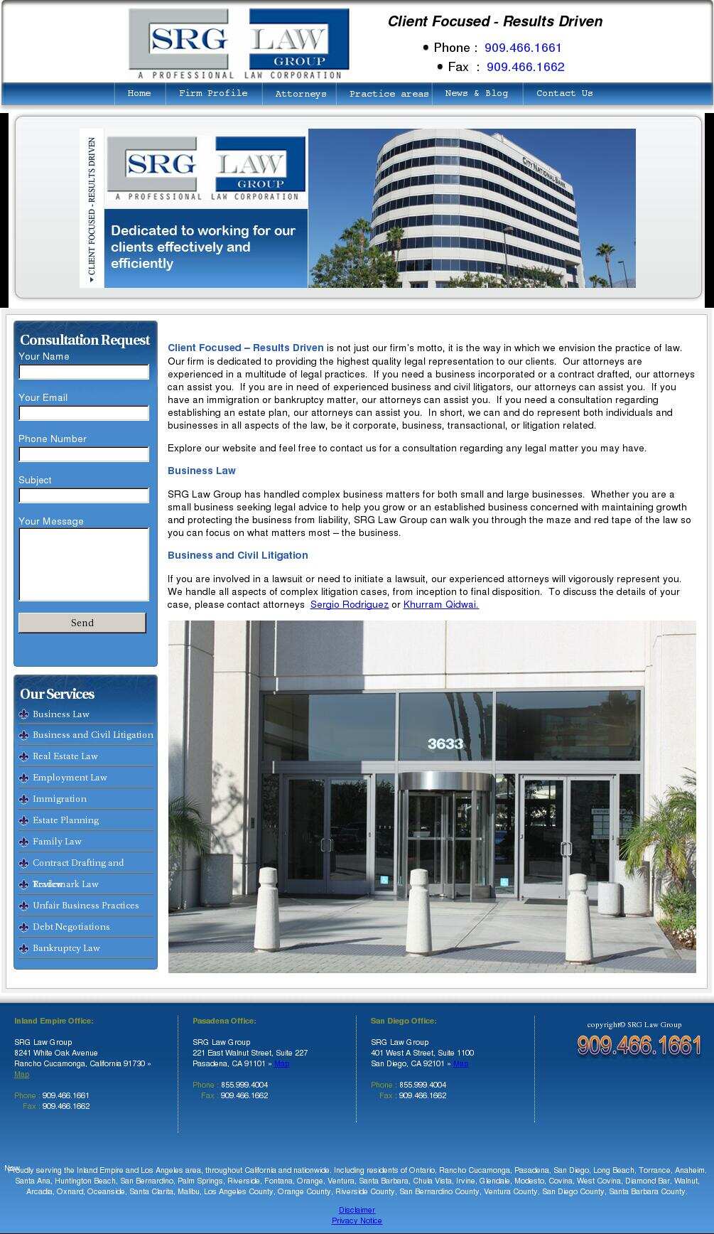 SRG Law Group - Pasadena CA Lawyers