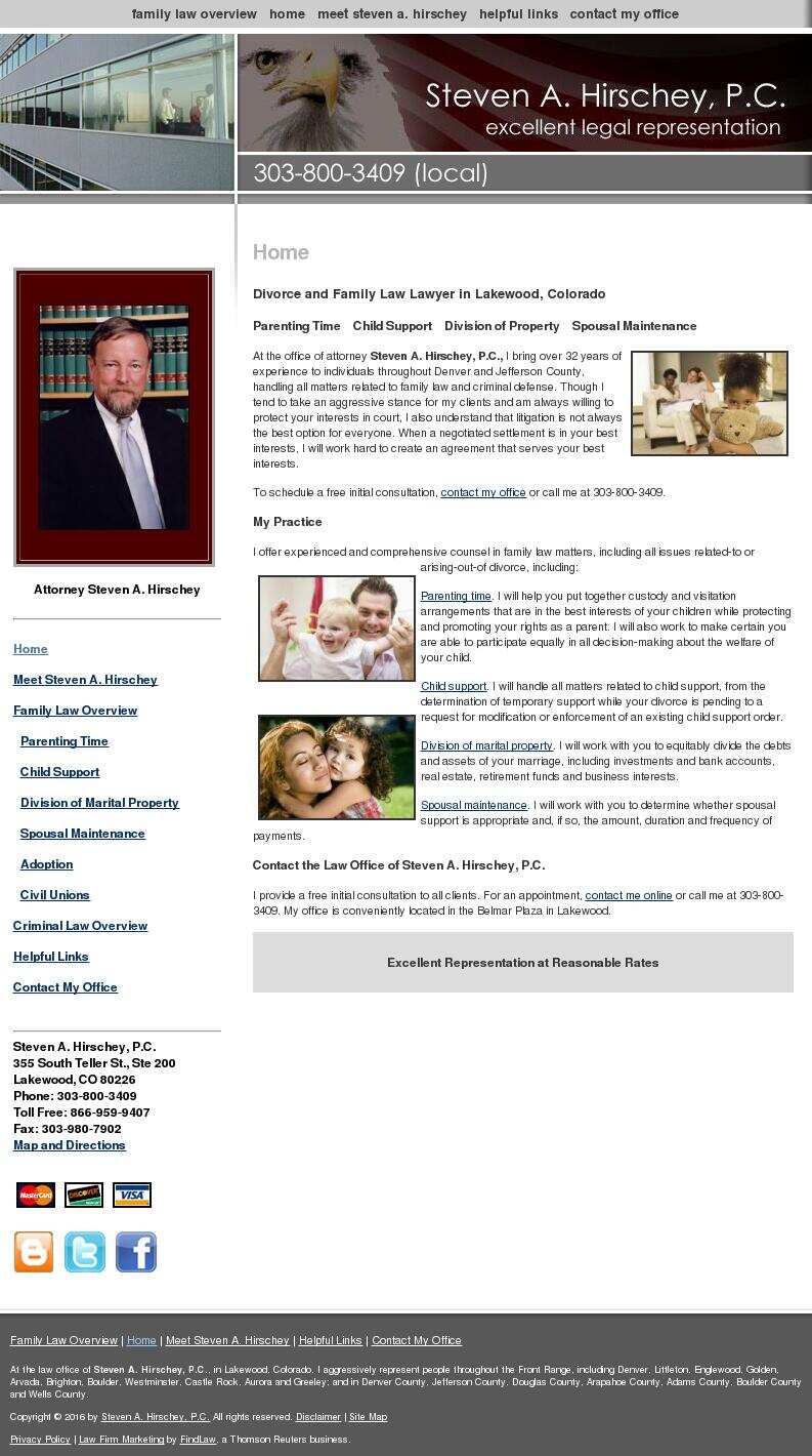 Steven A. Hirschey, P.C. - Lakewood CO Lawyers