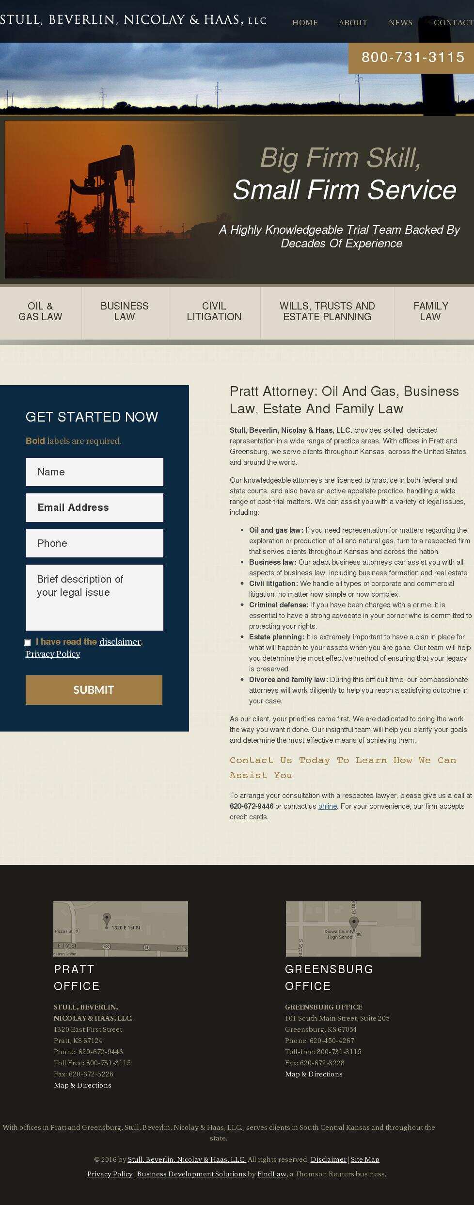 Stull & Beverlin, L.L.C. - Pratt KS Lawyers