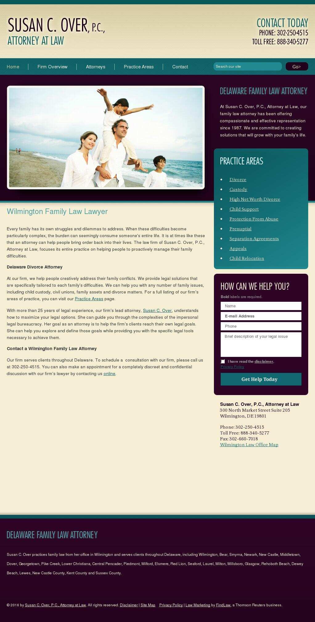 Susan C. Over, P.C., Attorney at Law - Wilmington DE Lawyers