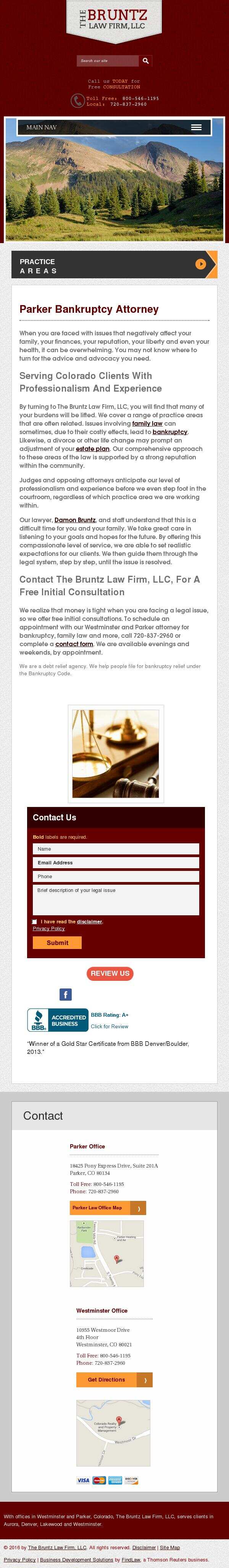 The Bruntz Law Firm, LLC - Parker CO Lawyers