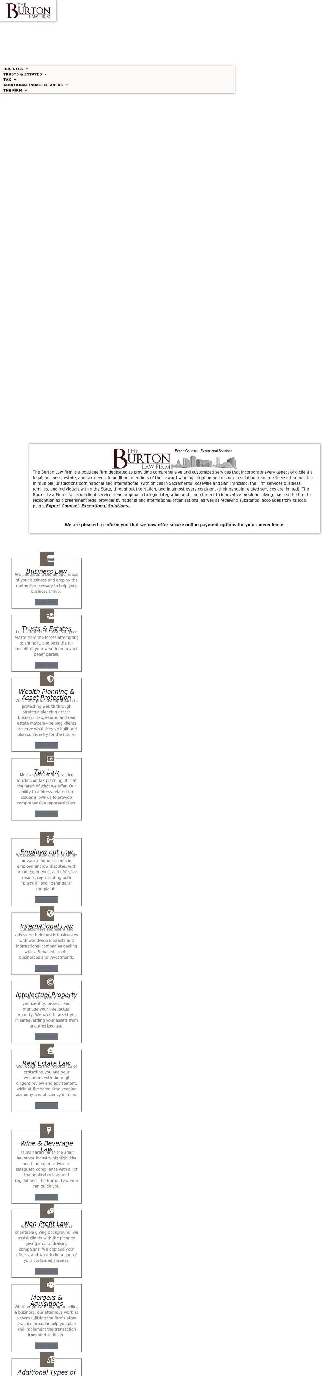 The Burton Law Firm - Sacramento CA Lawyers