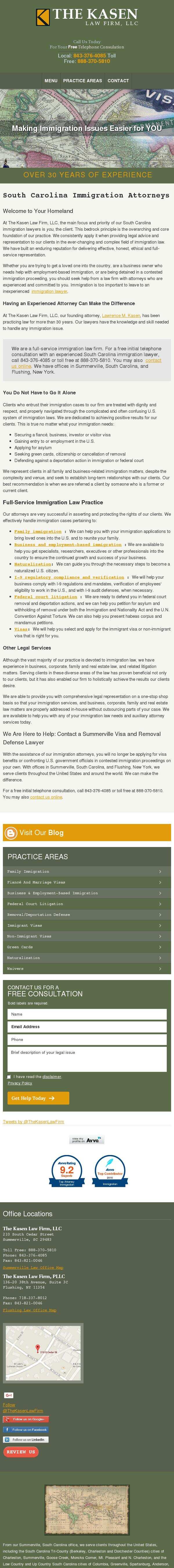 The Kasen Law Firm, LLC - Summerville SC Lawyers