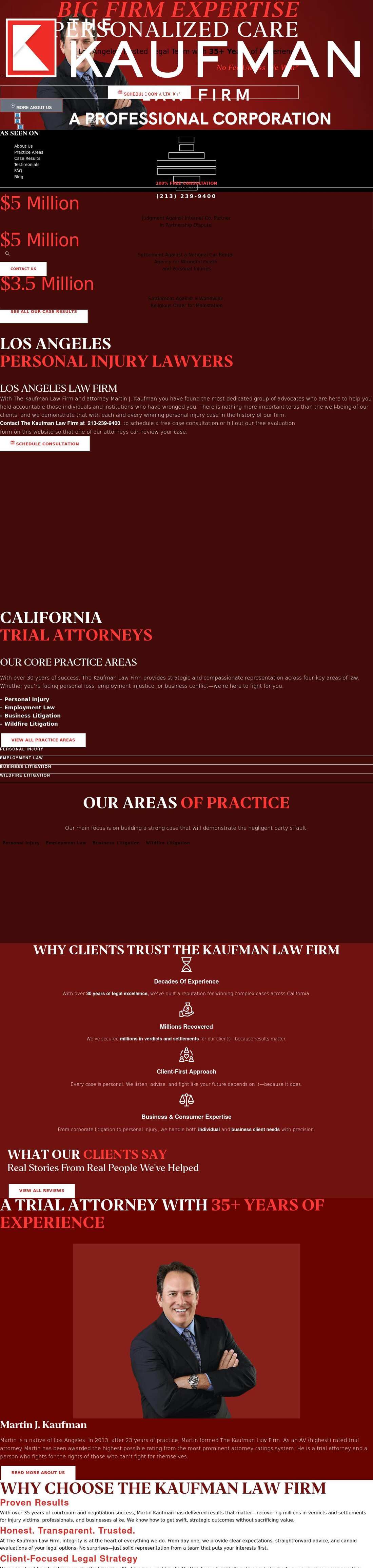 The Kaufman Law Firm, APC - Ontario CA Lawyers