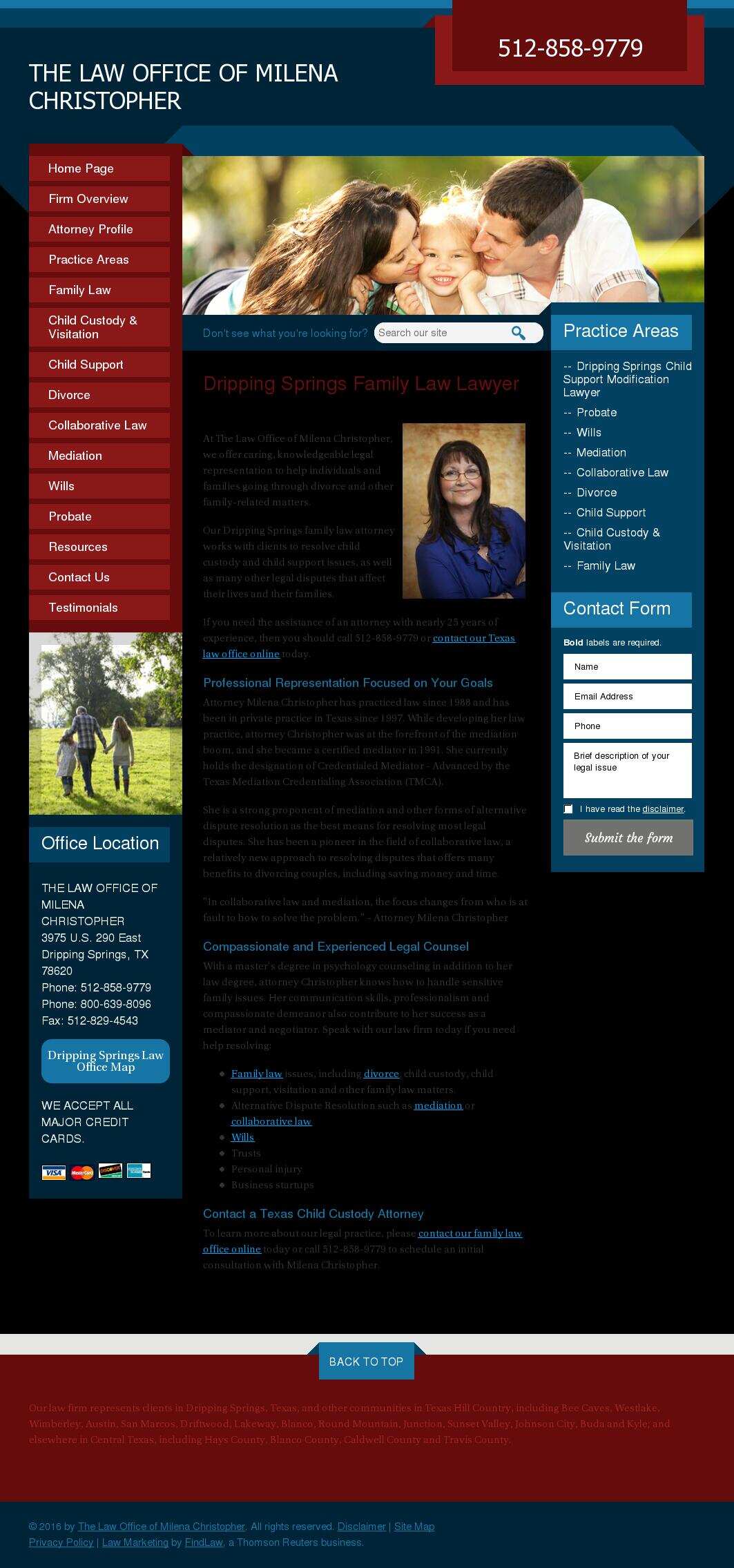 The Law Office of Milena Christopher - Dripping Springs TX Lawyers