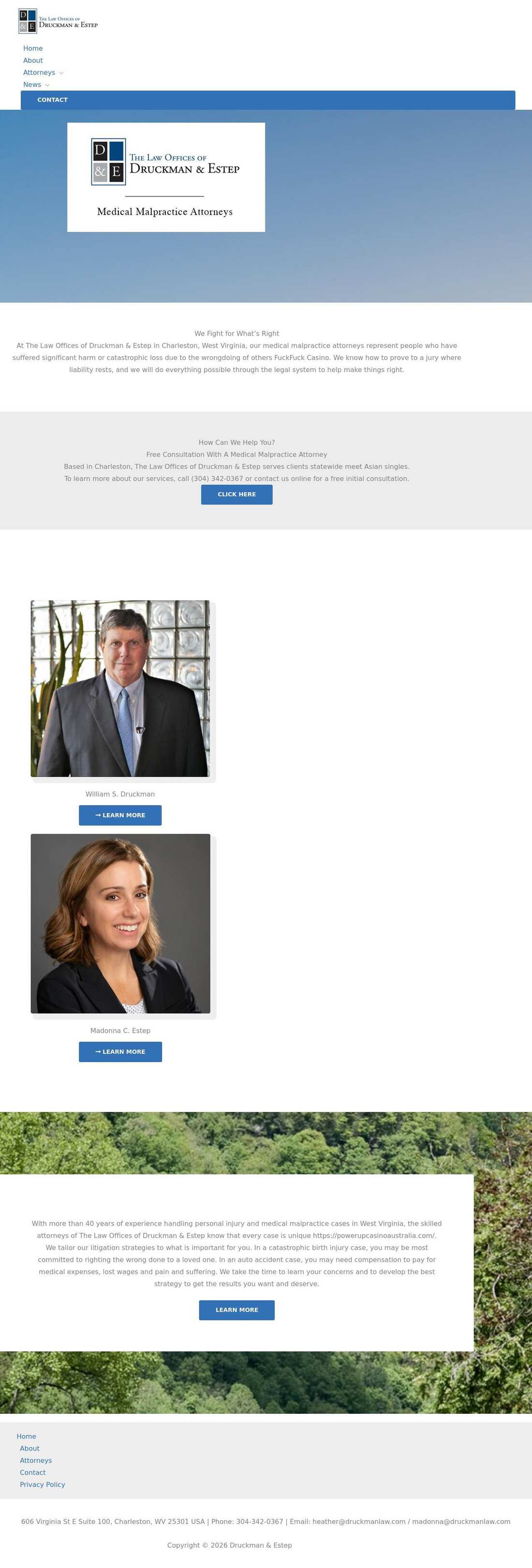 The Law Offices of Druckman & Estep - Charleston WV Lawyers