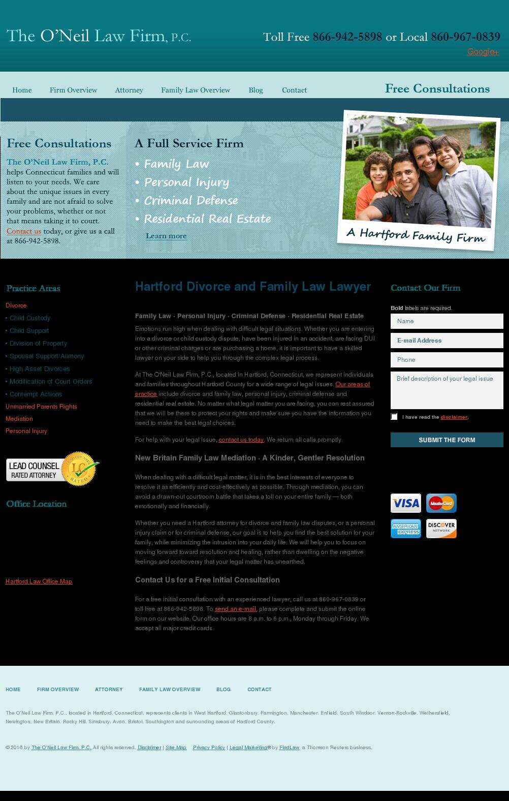 The O'Neil Law Firm, P.C. - Hartford CT Lawyers