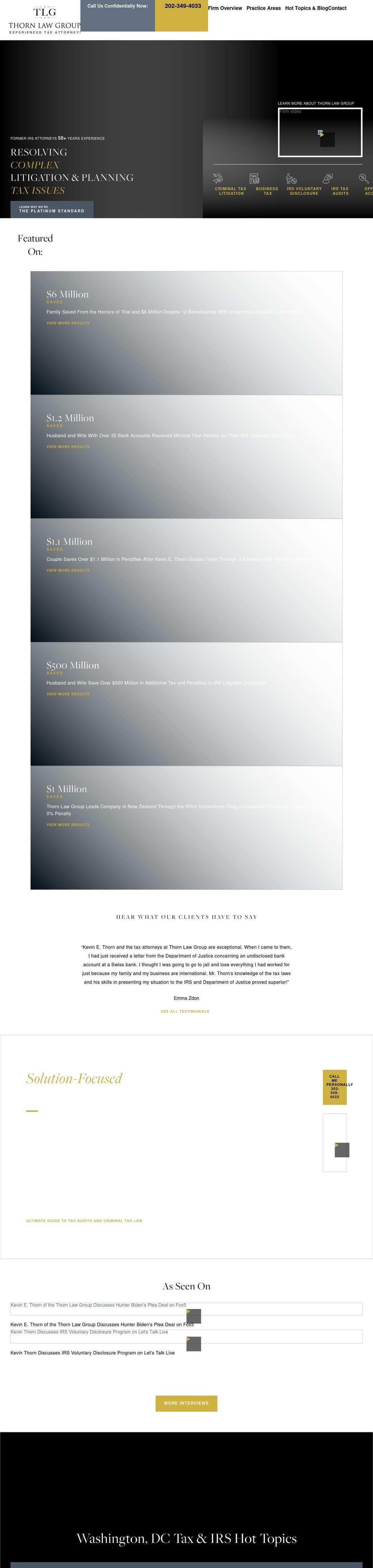 Thorn Law Group - Washington DC Lawyers