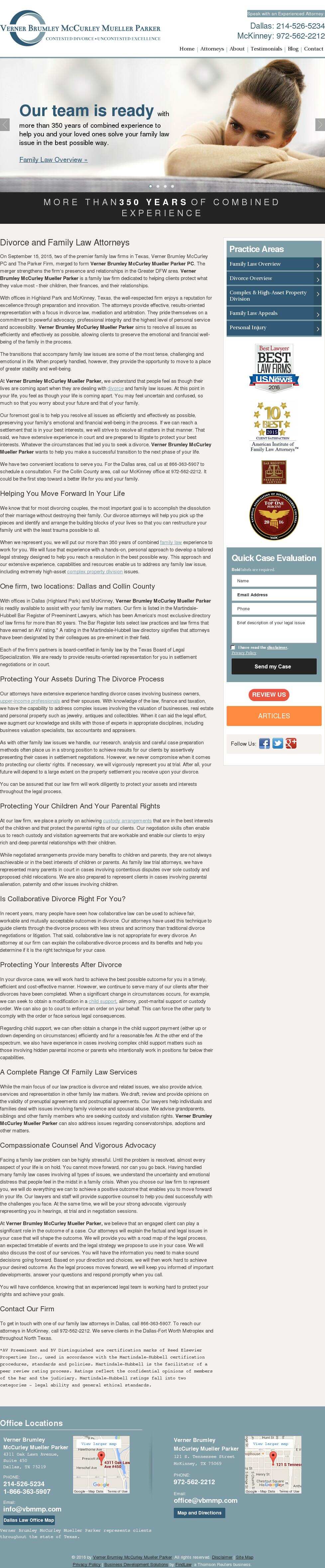 VernerBrumleyMcCurley - Dallas TX Lawyers