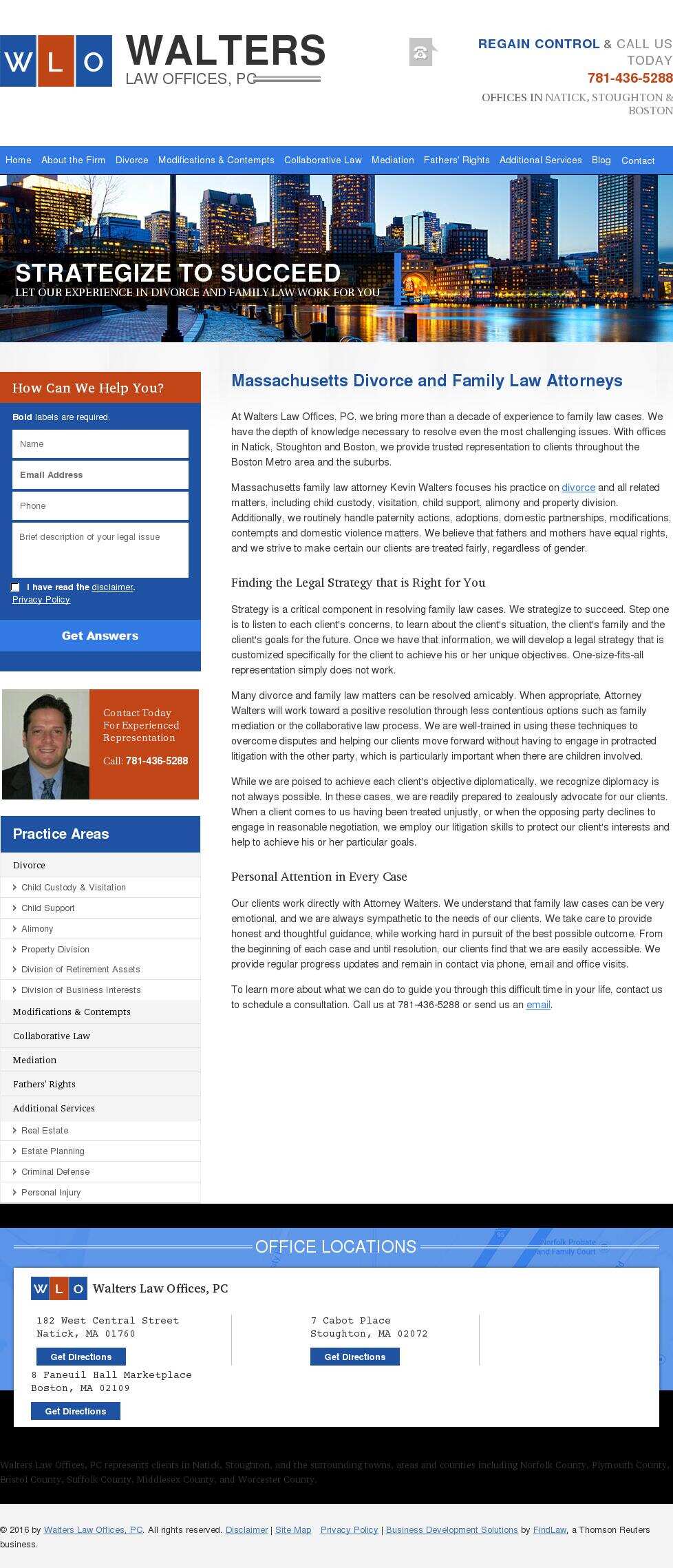 Walters Law Offices, PC - Natick MA Lawyers
