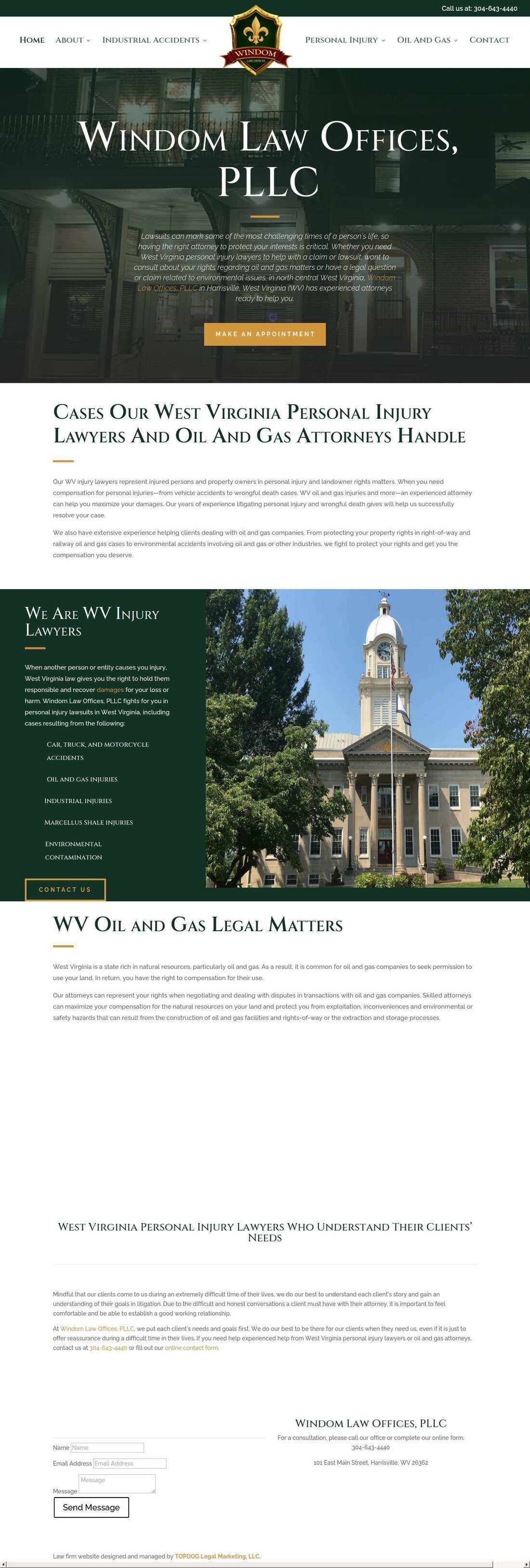 Windom Law Offices, PLLC - Harrisville WV Lawyers