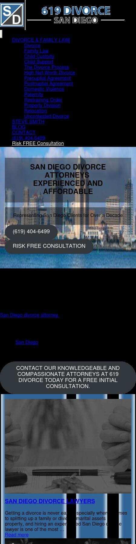 619 Divorce - Escondido CA Lawyers