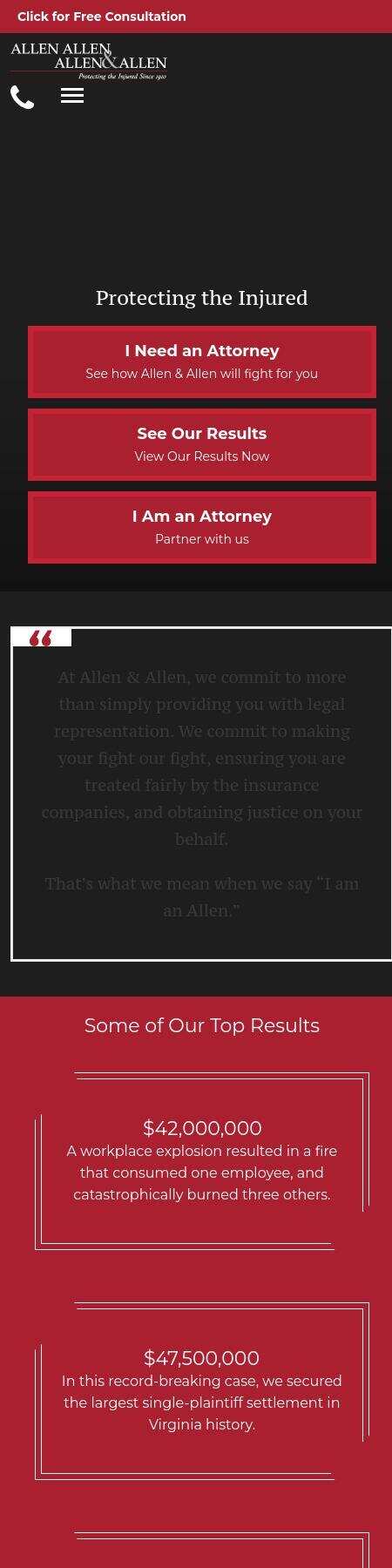 Allen, Allen, Allen & Allen, P.C. - Midlothian VA Lawyers