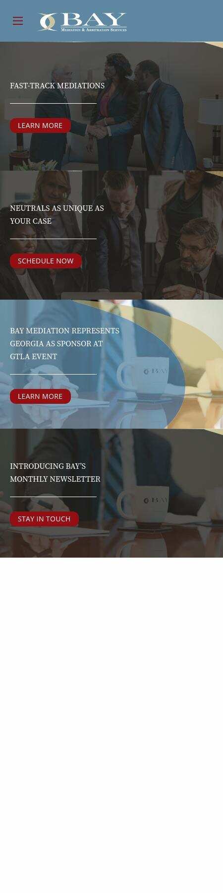 Bay Mediation & Arbitration Services, LLC - Atlanta GA Lawyers