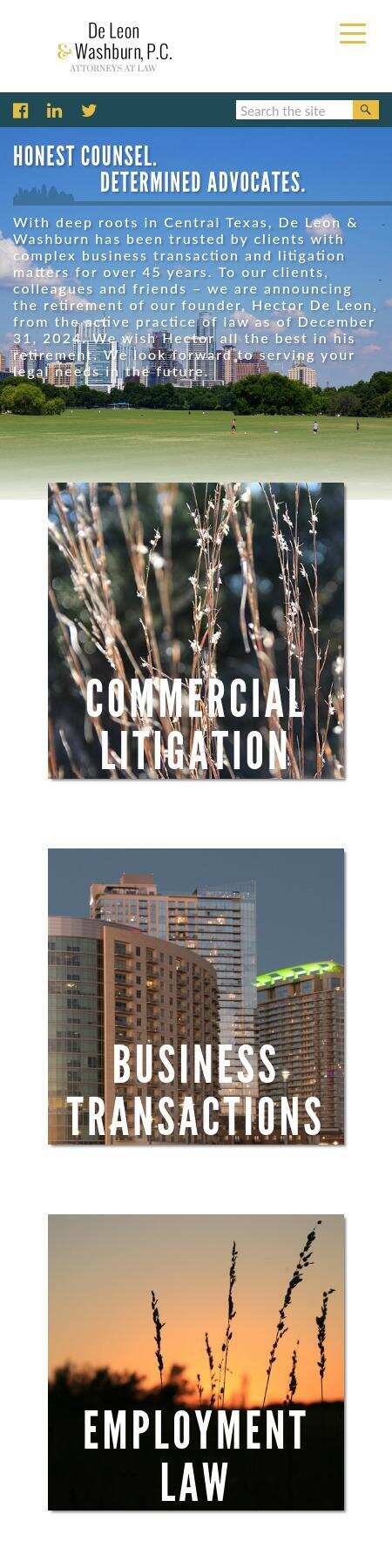 De Leon & Washburn - Austin TX Lawyers