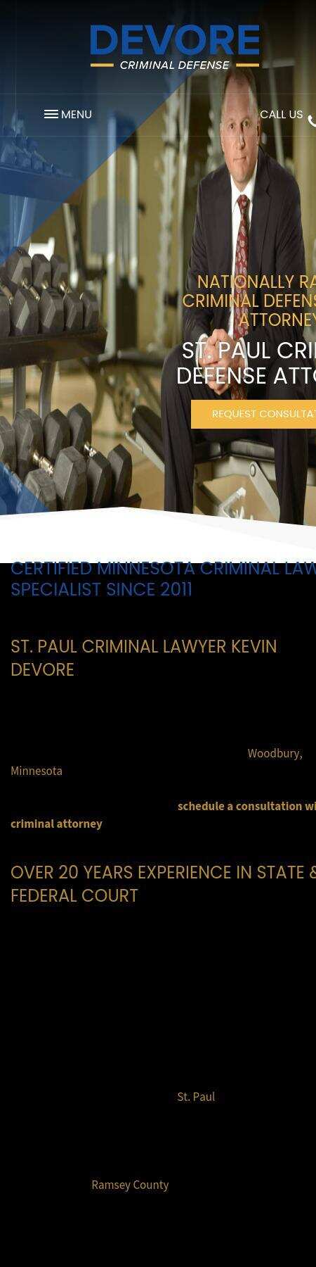 DeVore Law Office - St. Paul MN Lawyers