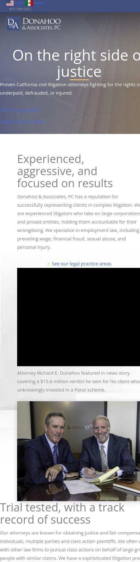 Donahoo & Associates - Tustin CA Lawyers