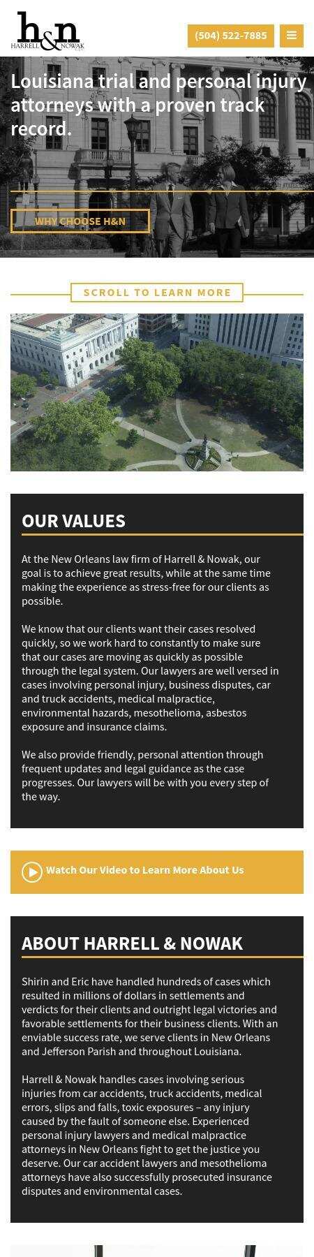Harrell & Nowak, LLC - New Orleans LA Lawyers