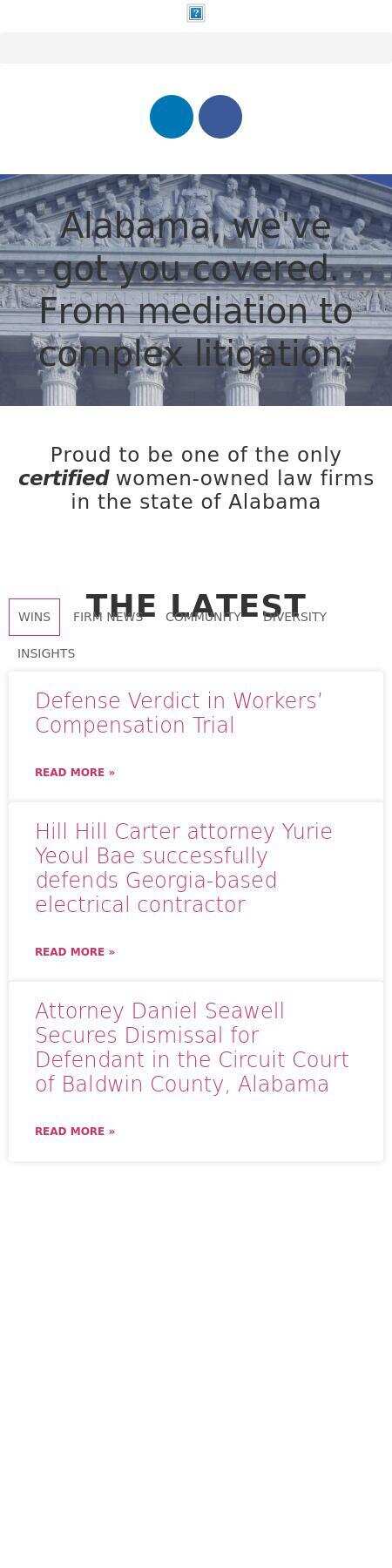 Hill Hill Carter Franco Cole & Black PC - Montgomery AL Lawyers