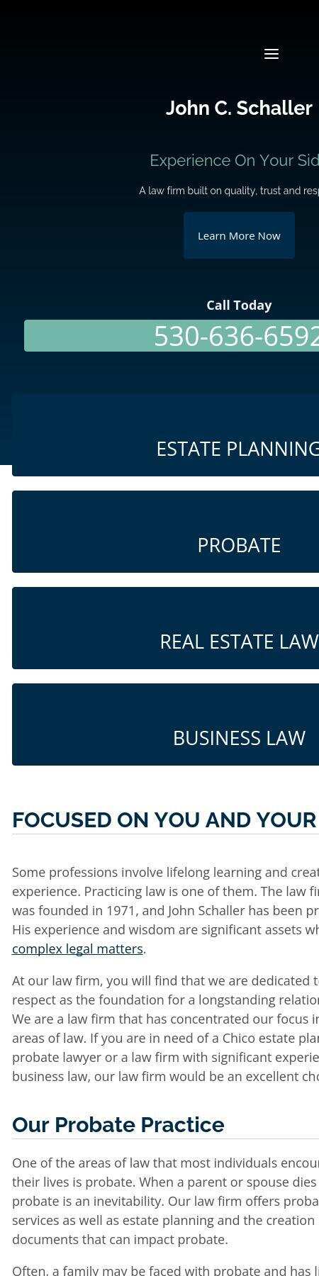 John C. Schaller - Chico CA Lawyers