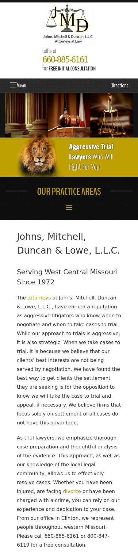 Johns, Mitchell & Duncan, L.L.C. - Clinton MO Lawyers