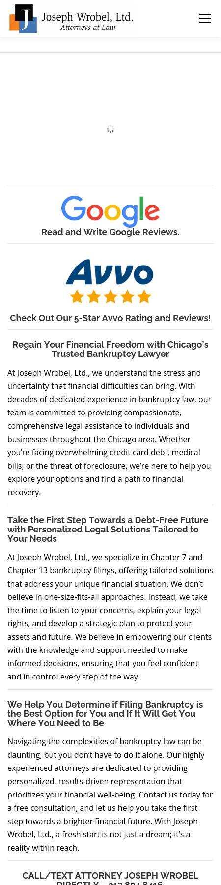 Joseph Wrobel, Ltd. - Naperville IL Lawyers