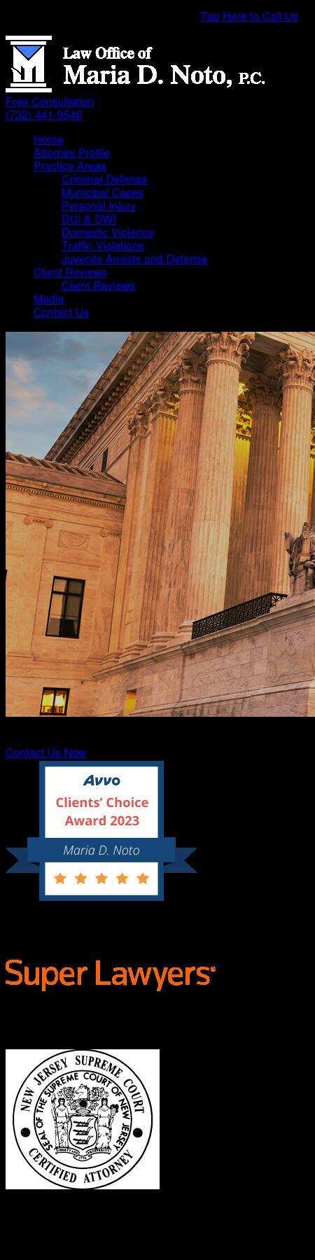 Law Firm of Maria D. Noto, P.C. - Matawan NJ Lawyers
