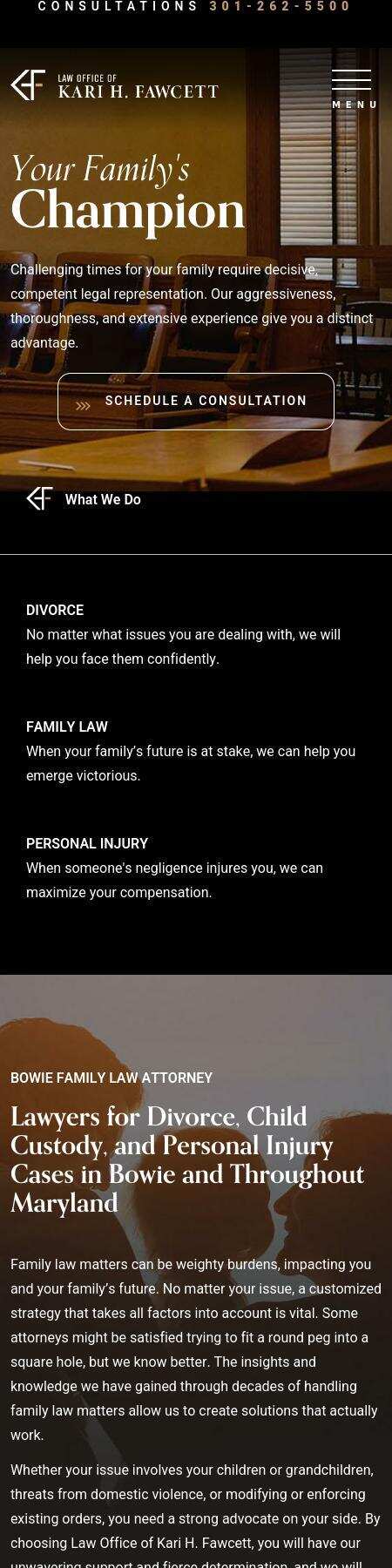 Law Office of Kari Holm Fawcett - Bowie MD Lawyers