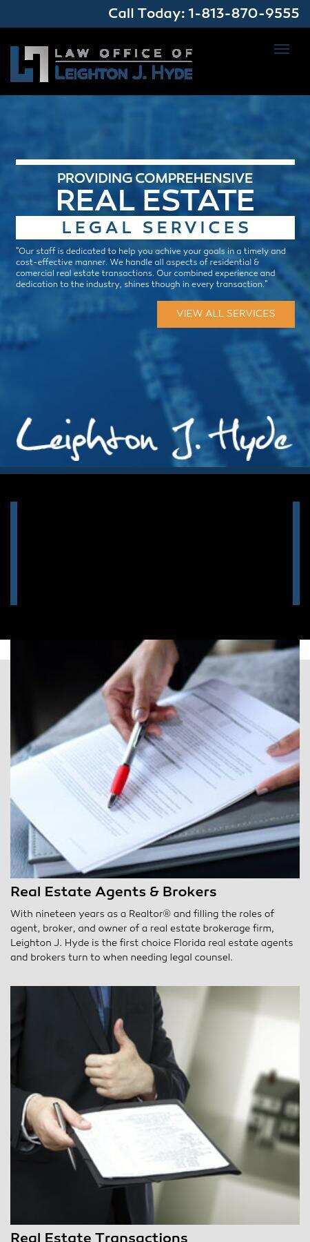 Law Office of Leighton J. Hyde - Riverview FL Lawyers
