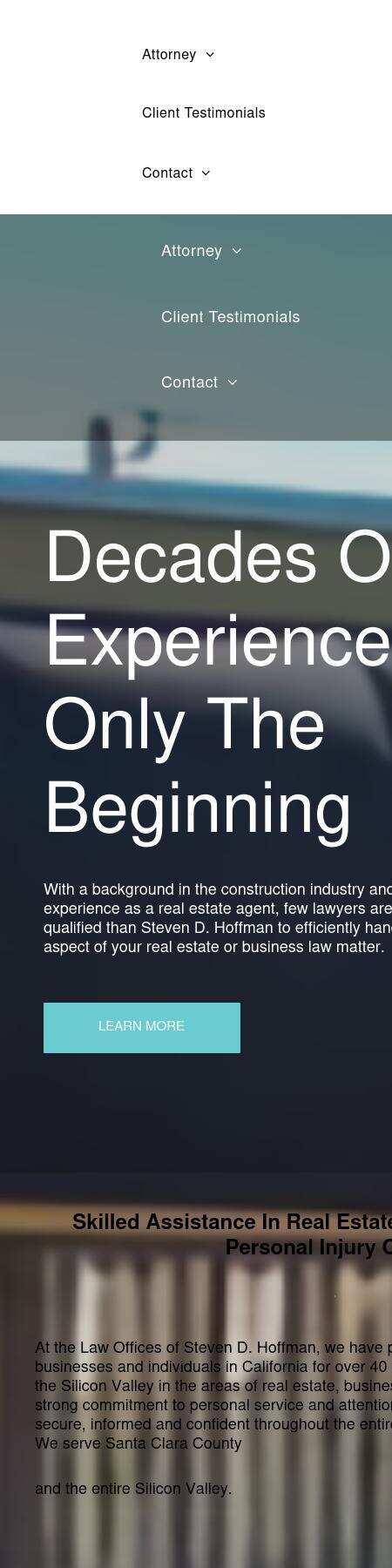 Law Offices of Steven D. Hoffman - Sunnyvale CA Lawyers