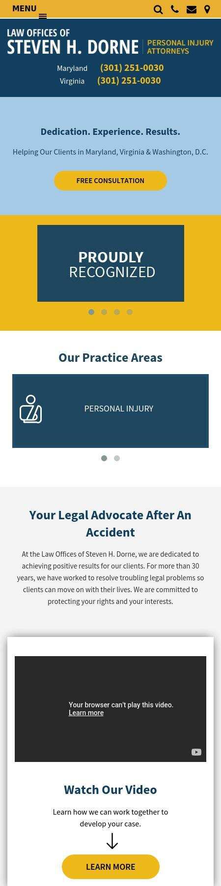 Law Offices of Steven H. Dorne - Fairfax VA Lawyers