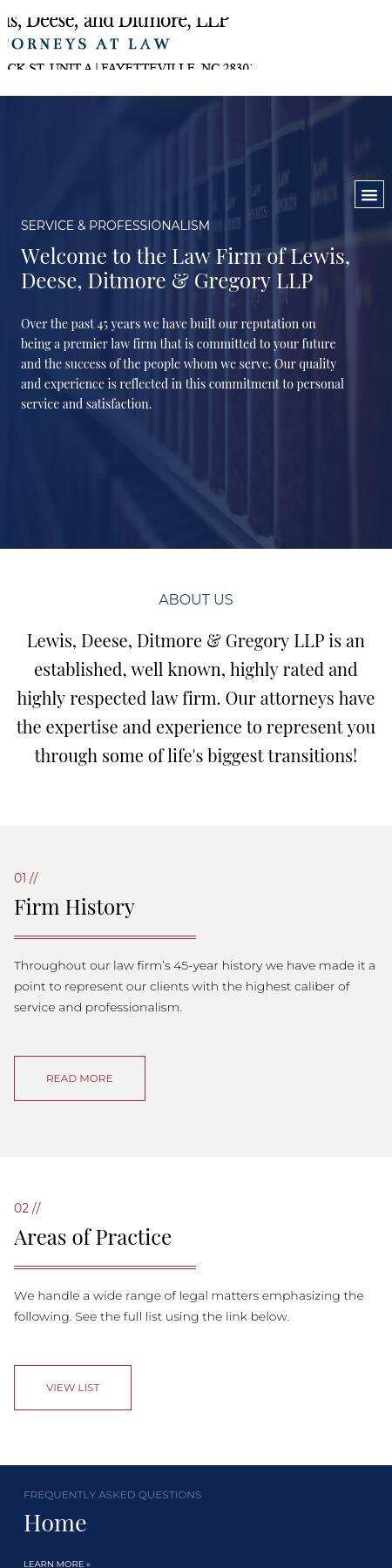 Lewis Deese Nance & Briggs, LLP - Fayetteville NC Lawyers