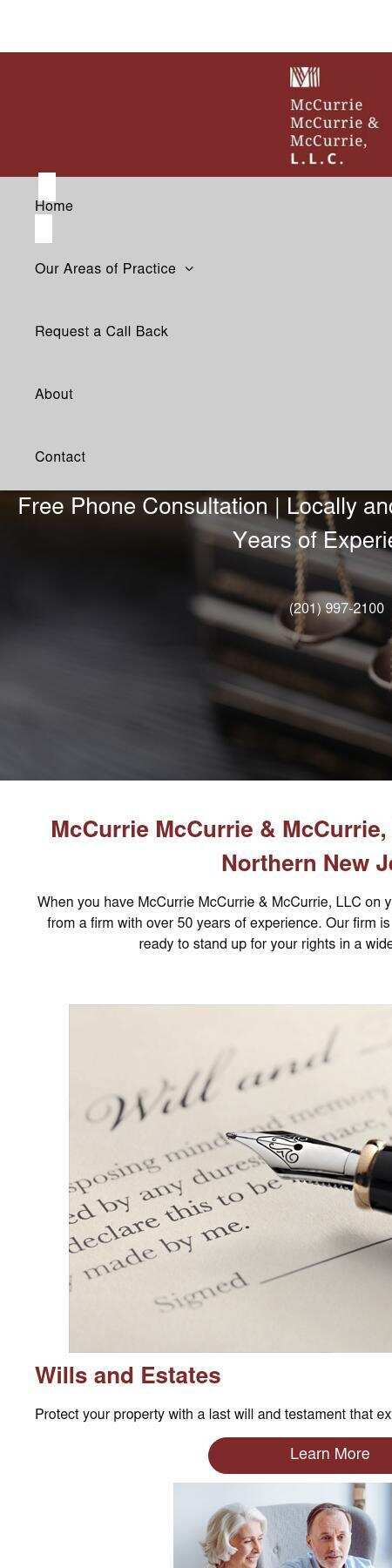 McCurrie McCurrie & McCurrie, L.L.C. - Kearny NJ Lawyers