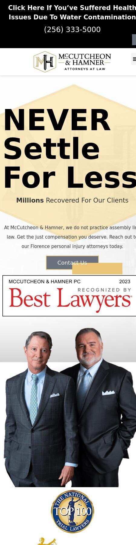 McCutcheon & Hamner, PC - Athens AL Lawyers
