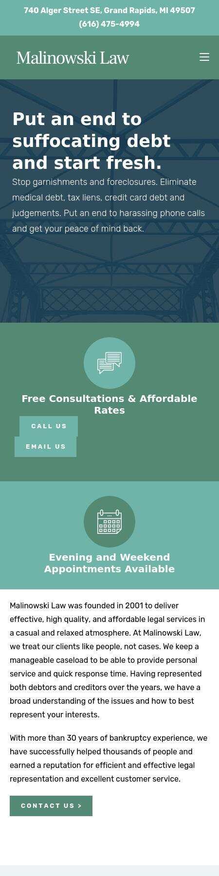 Michael M. Malinowski PLC - Grand Rapids MI Lawyers