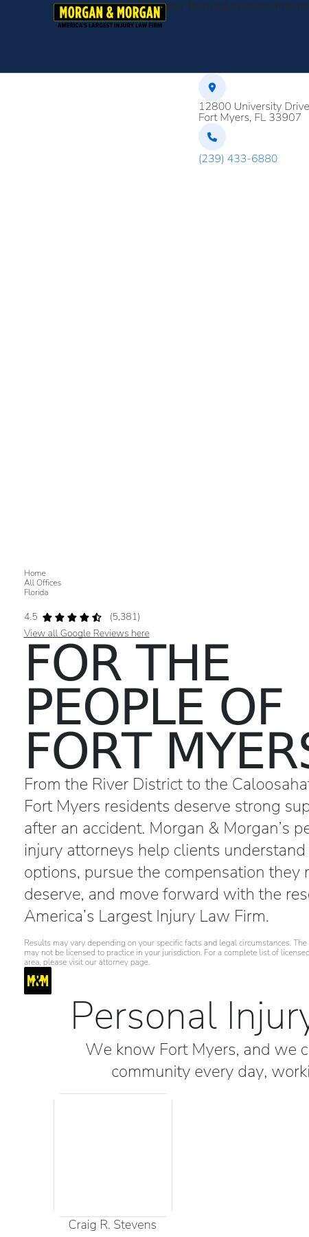 Morgan & Morgan - Fort Myers FL Lawyers