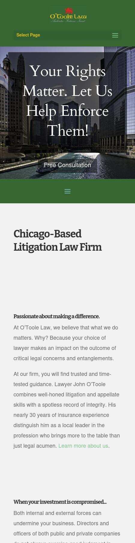 O'Toole Law Firm, LLC - Chicago IL Lawyers
