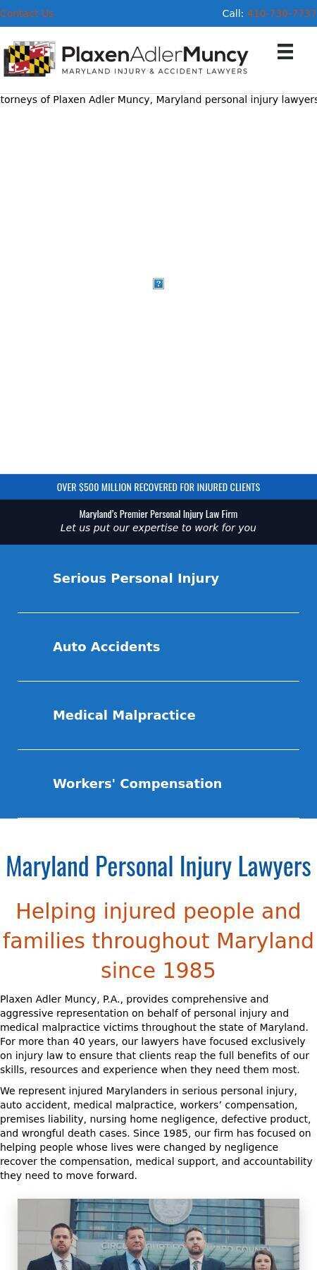 Plaxen & Adler PA - Gambrills MD Lawyers