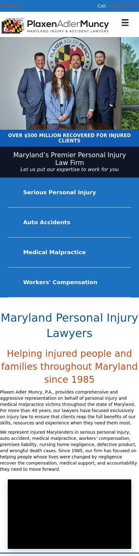 Plaxen & Adler PA - Owings Mills MD Lawyers
