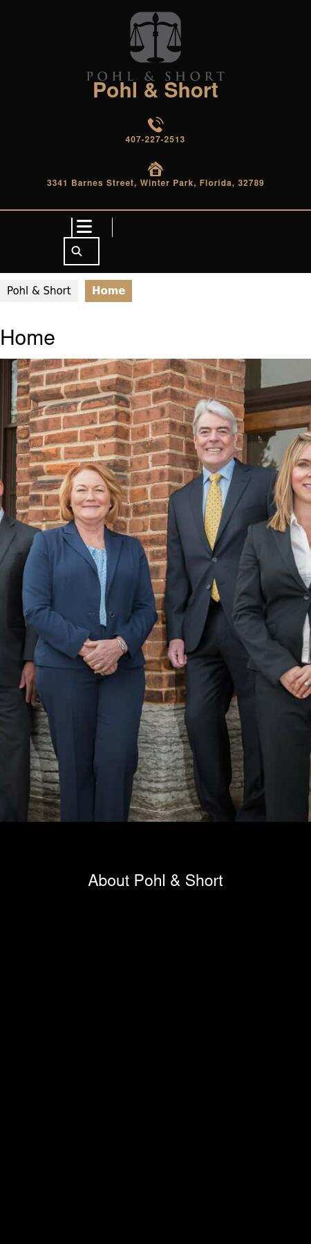 Pohl & Short, P.A. - Winter Park FL Lawyers