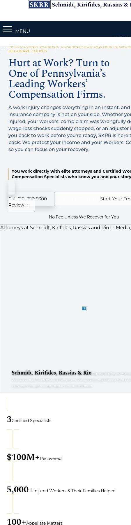 Schmidt, Kirifides, Fridkin & Rassias - Media PA Lawyers