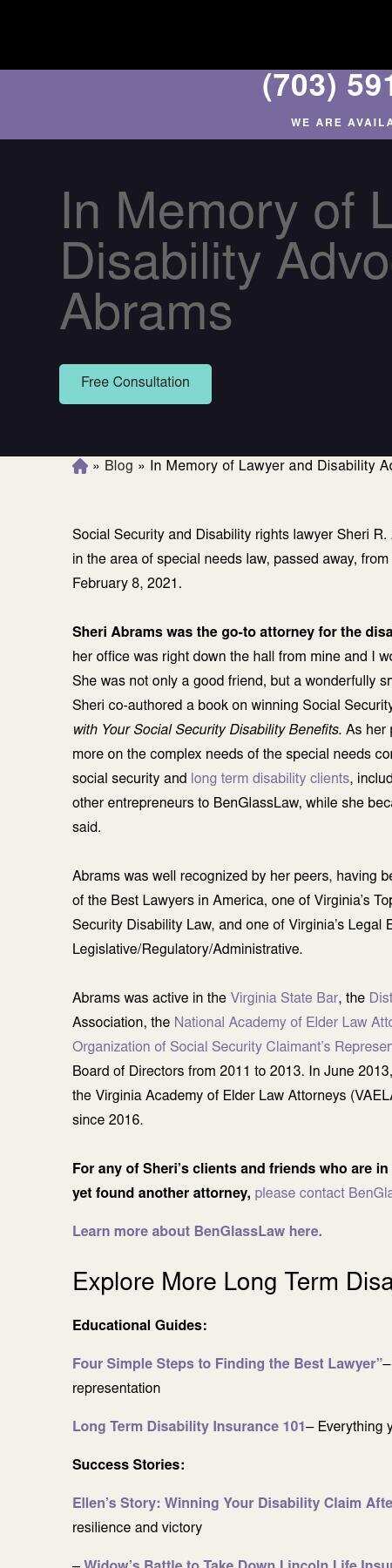 Sheri R. Abrams PLLC - Oakton  VA Lawyers