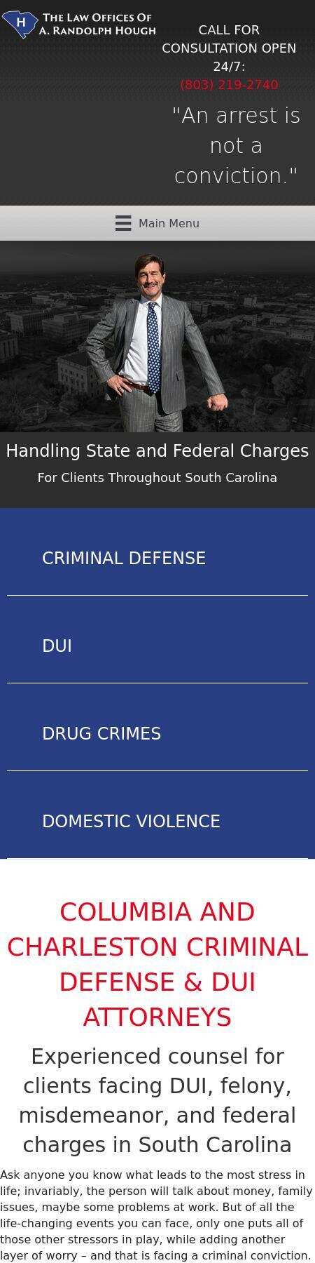 The Law Office of A. Randolph Hough P.A. - Columbia SC Lawyers
