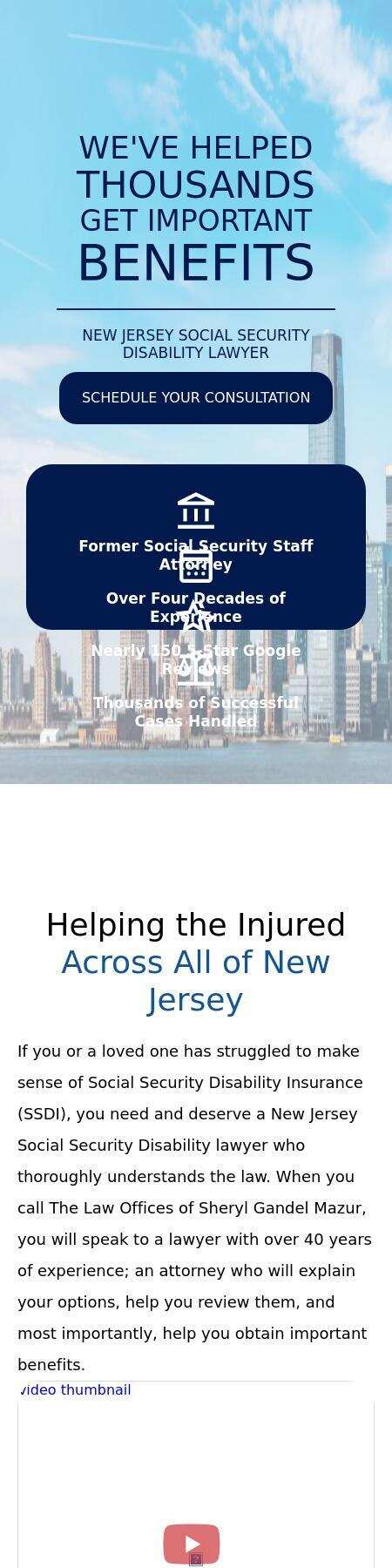 The Law Office of Sheryl Gandel Mazur - West Caldwell NJ Lawyers