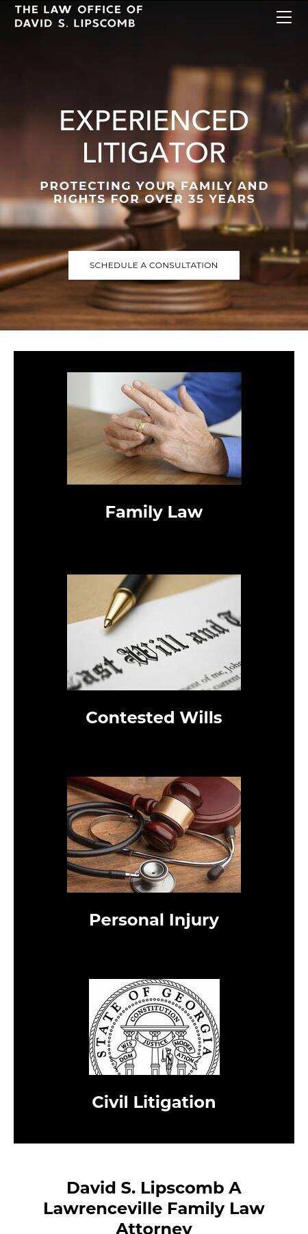 The Law Offices of David S. Lipscomb - Lawrenceville GA Lawyers