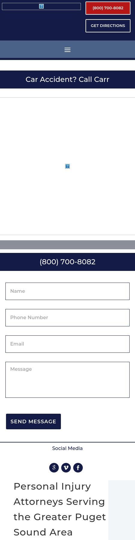 The Law Offices of Harold D. Carr, P.S. - Lacey WA Lawyers