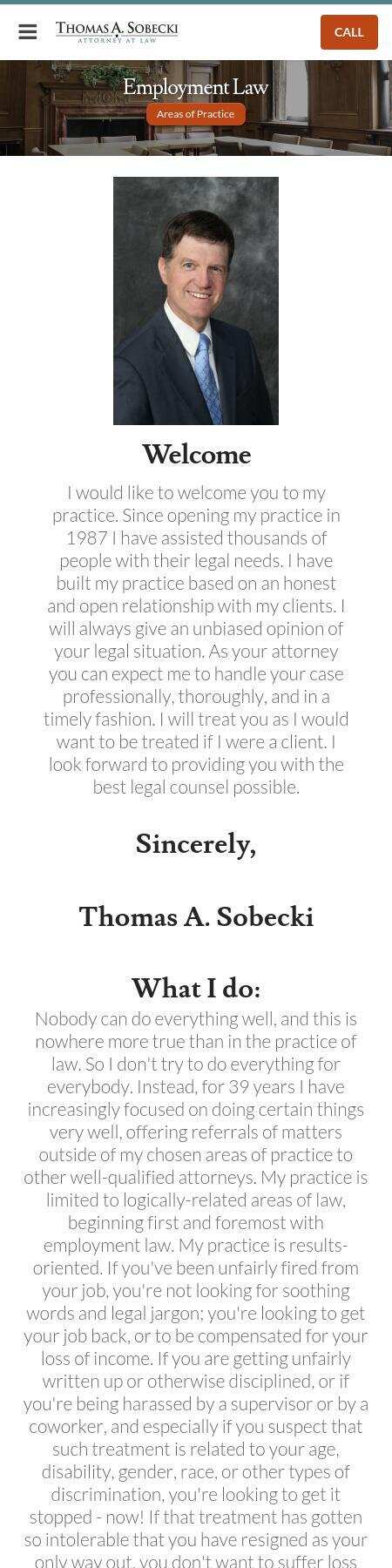 Thomas A. Sobecki, Attorney at Law - Toledo OH Lawyers