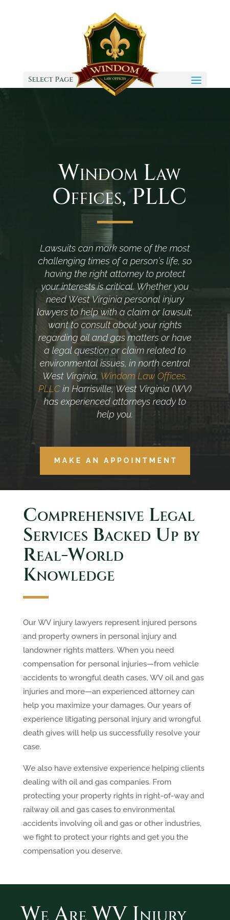 Windom Law Offices, PLLC - Harrisville WV Lawyers
